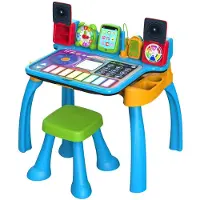 Vtech 6 In 1 Multi-activity Desk Create And Learn Spanish Version Veelkleurig