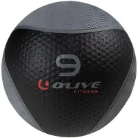 Olive 9kg Medicine Ball Zwart 9 kg