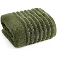 Eurofirany Luxe Groene Badgreep 70x140cm van de Glanzee Draad - Katon