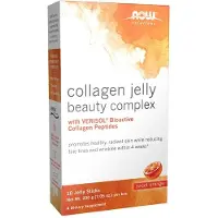 Now - Collageen Jelly Beauty Complex, Zoete Sinaasappel - 10 Gelsticks