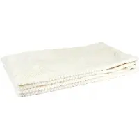 Intesi Honingraat DEKEN Crème 120x150cm - Zorg voor warmte en stijl