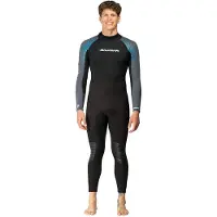 Salvimar Caribe 1.5 Mm Diving Wetsuit Zwart 3XL Man