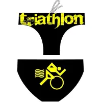 Turbo Triathlon Basic Swimming Brief Zwart 12-24 Months Jongen