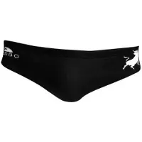 Turbo Toro Swimming Brief Zwart 12-24 Months Jongen