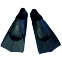 Leisis Silicon Short Swimming Fins Zwart EU 43-44