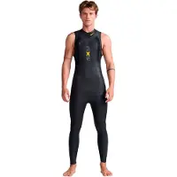 2XU Mw4992c Propel 1 Sleeveless Trisuit Zwart MS Man