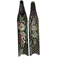 Spetton Cx Zeus Fussion Quattro Spearfishing Fins Zwart EU 44-45