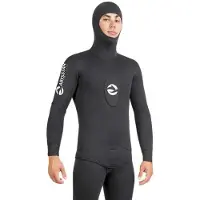 Abysstar Pacific 5 Mm Spearfishing Jacket Zwart 3XL Man