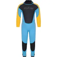 Typhoon Swarm 3 Atlantic 2.8 Mm Junior Diving Wetsuit Blauw XL Kinderen