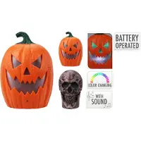 Nampook Halloweenmasker led met geluid