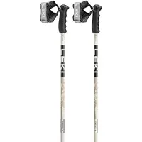 LEKI Skistok Unisex Detect S Warm Grey/Light Warm Grey/Dark Black-135 cm