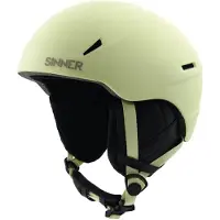 Sinner Skihelm Crest Matte Light Yellow-S