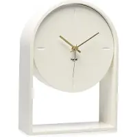 Kartell Air Du Temps Klok L 21.5 cm x H 30 cm | White