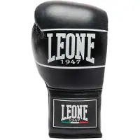 Leone1947 Shock Pro Laces Boxing Gloves Zwart 10 oz