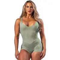 Nebbia Body-enhancing Workout Strong Beauty 427 Jumpsuit Groen XS Vrouw