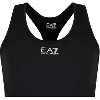 EA7 Dames Dynamic Athlete Vigor7 bh zwart (3XL), Sportief, Meerdere sporten, Polyamide 7W000231_AF12625