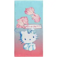 Otso Hello Kitty Wave Microfiber Towel Blauw,Roze