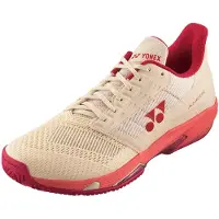 Yonex Pc Ad Accel All Court Shoes Beige EU 38 Vrouw