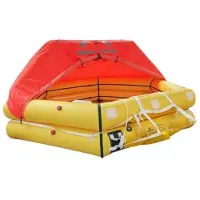 PLASTIMO Transocean Iso Down 24h Canister 52383 Liferaft Oranje 8 Places