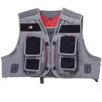 Taimen Rauchua Fly Fishing Fishing Vest Grijs M Man