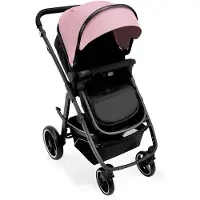 Asalvo Convertible Two+ 2 Baby Stroller Roze Kinderen