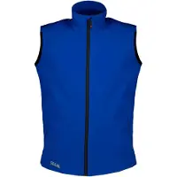 Slam Crew Active Softshell Vest Blauw 3XL Man