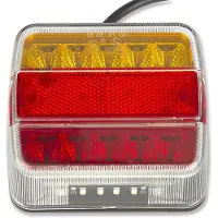 Indel Marine Multifunction Trailer Led Light Transparant