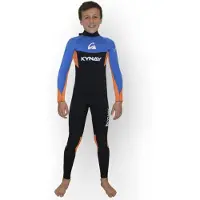 Kynay Surf Ultra Stretch 4 Mm Junior Wetsuit Met Lange Mouwen En Rugrits