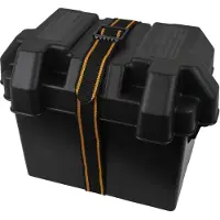 Attwood Standard Battery Box Series 24 Non Vented Zwart 14 x 9 5/8 x 10 5/8 Inch