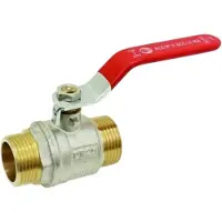Euromarine Pn25 M 1 1/2´´ Brass Ball Valve Goud
