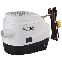 Seaflo 500 Gph Automatic Bilge Pump 1.5a 24v Zilver 103 x 83 mm