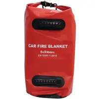 Lalizas Fire Blanket For Electric Vehicles Rood 6 x 9 m