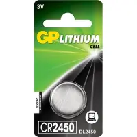 GP CR2450 - Knoopcelbatterij - 610 mAh - 3 Volt (10 stuks)