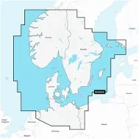 Garmin Naeu645l  souther Scandinavia&northern Germany Navionics Nautical Charts+ Micro Sd/sd Card Beige