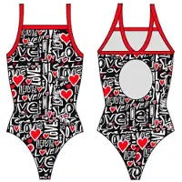 Turbo Love 2012 Patron Relax Swimsuit Zwart M Vrouw