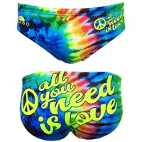 Turbo Wp All You Need Is Love Swimming Brief Veelkleurig 3-4 Years Jongen