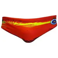 Turbo Spain Oficial Swimming Brief Geel,Rood 12-24 Months Jongen