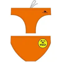 Turbo Basic Swimming Brief Oranje 13-14 Years Jongen