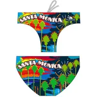 Turbo Waterpolo Santa Monica Swimming Brief Veelkleurig 7-8 Years Jongen