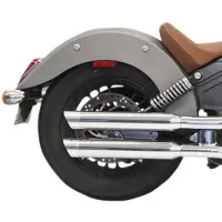 Bassani Xhaust Slip-ons 3´´ Slash-cut Indian Ref:8s27sc Niet Gehomologeerde Slip-on Uitlaatdemper