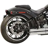 Bassani Xhaust Pro Street Turn Out Harley Davidson Ref:1s34d Niet Gehomologeerd Volledig Uitlaatsysteem
