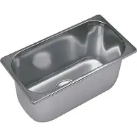 PLASTIMO Rectangular Sink Zilver 355 x 250 x 150 mm