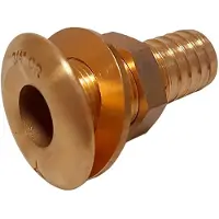 Maestrini Gs30777 3/4´´ Brass Chromed Thru-hull Goud