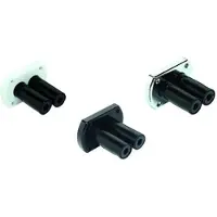 Ultraflex Hydraulic Tube Double Thru-hull Zilver