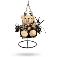 Bad Kitty - bondage teddybeer met schommel - pluche