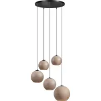 Eth Hanglamp Orb Saturn rond (65x350cm) taupe X5