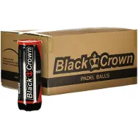 Black Crown Pro Padel Balls Box Goud 24 x 3 Balls