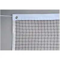 Powershot Badminton Net Wit,Zwart 6.02x0.76m