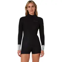 Ocean & Earth Boyleg 2 Mm Dames Shorty Met Lange Mouwen En Rits Op De Rug