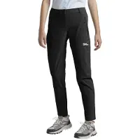 Jack Wolfskin - Women's Hikeout Pants - Trekkingbroek 36 - Long, zwart